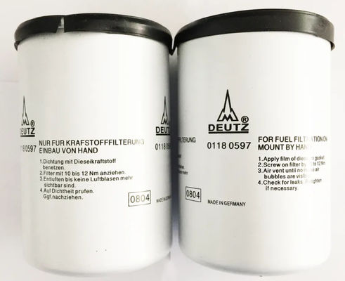 OEM BF4M دیزل ژنراتور فیلتر سوخت 21492771 01180597 قطعات