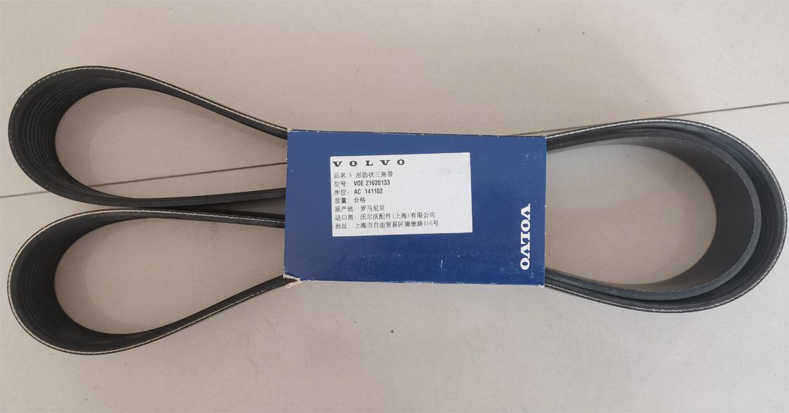 کمربند V-Ribbed اصلی 21620133 برای EC240B EC290B EC250D EC300D ماشین آلات جاده ای